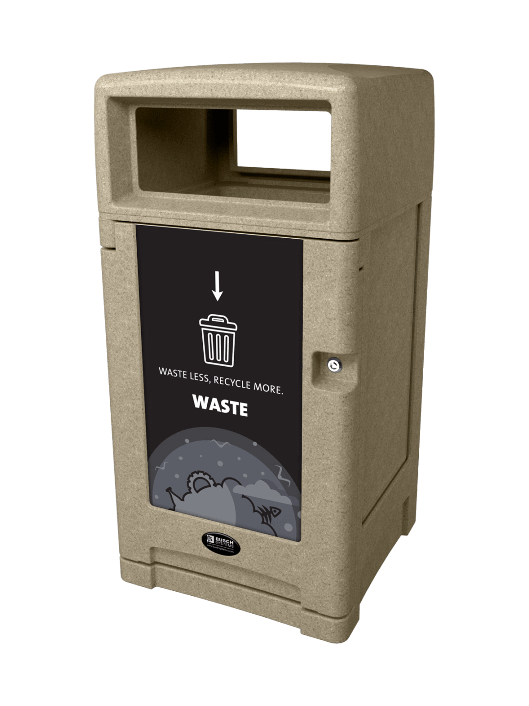 EXPRESSION - Single - Kit - Waste - Full - Sandstone