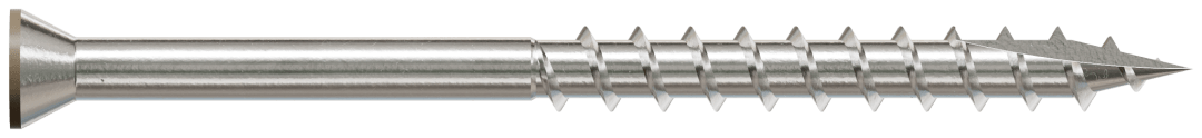Simpson Strong-Tie S07225FTBBR05 Trim-Head Screw, 6-Lobe Drive — #7 x 2-1/4 in. T15 Type 305, Brown 05 (1750-Qty)