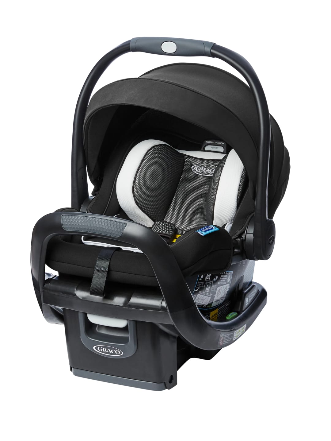 Graco® SnugRide® SnugFit® DLX Infant Car Seat ft. Safety Surround Side-Impact Technology, Jacks