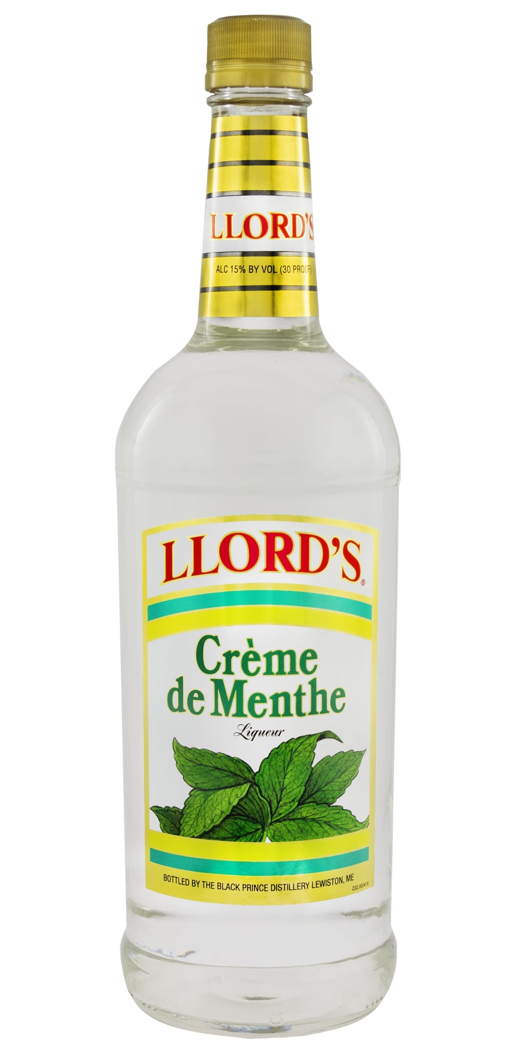 Llord's Creme de Menthe Liqueur 1l 30 Proof