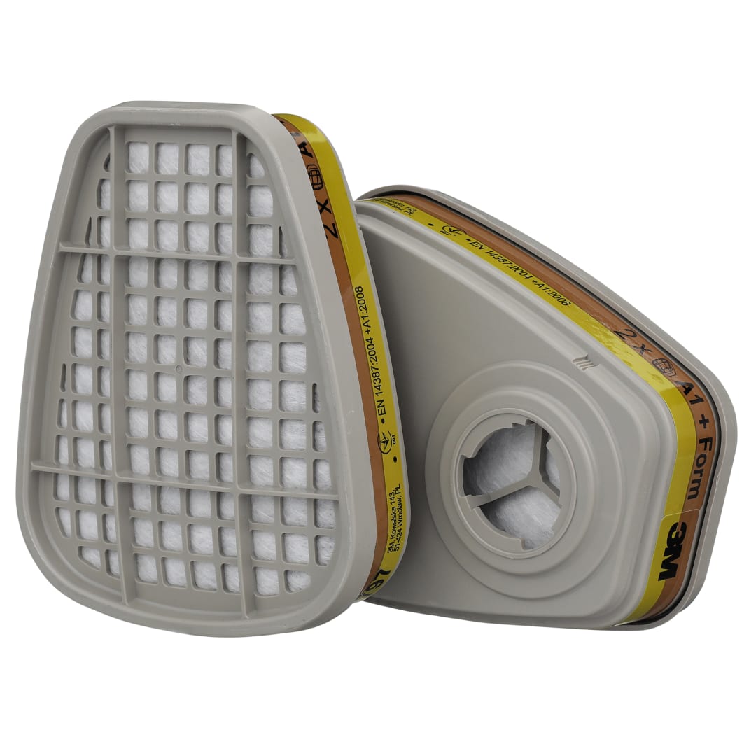 3M™ Gaz ve Buhar Filtresi, A1 + Formaldehit, 6075