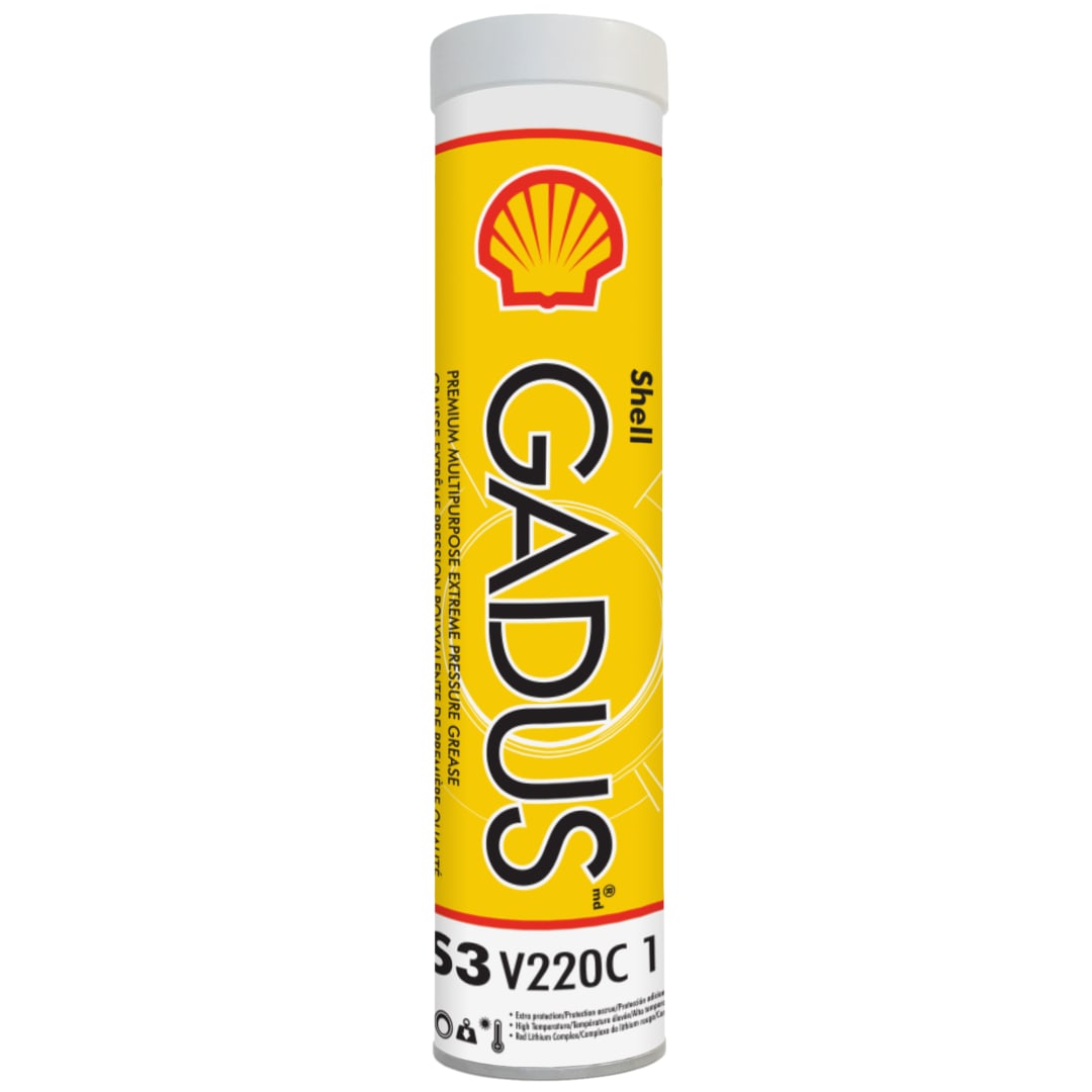 Shell Gadus S3 V220C 1 Premium Multipurpose Extreme Pressure Grease, 14.1 Ounce