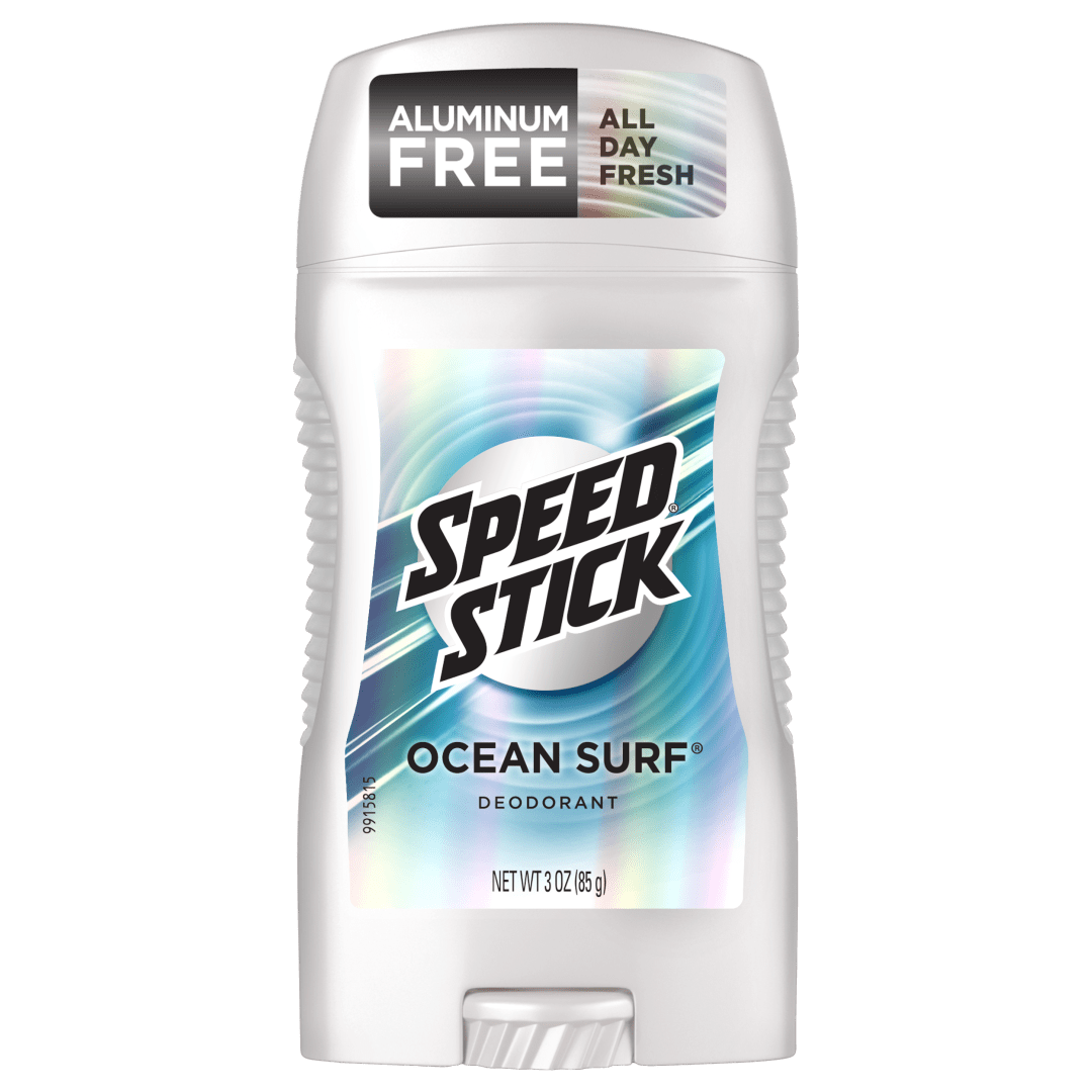 Speed Stick Antiperspirant Deodorant for Men, Ocean Surf, 3 oz, 4 Pack