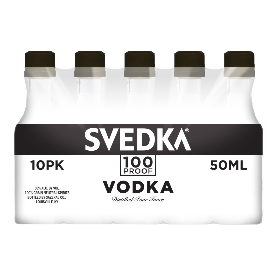 Svedka Vodka 50ml 12 Pack 100 Proof