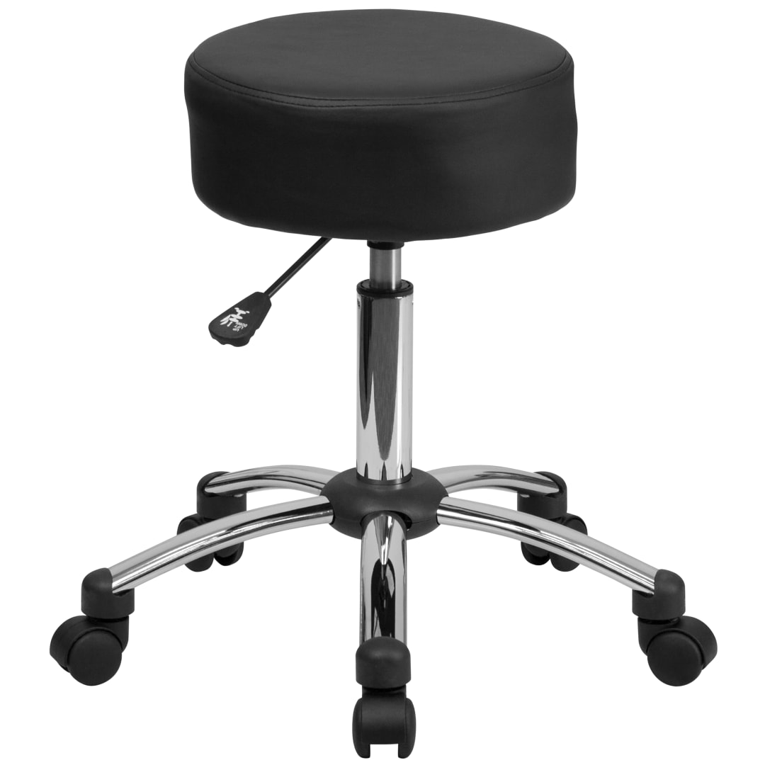 Rhonda Medical Ergonomic Stool with Chrome Base