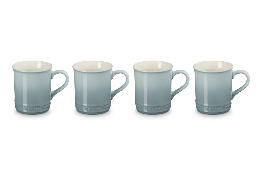 Stoneware Vancouver Mug, Set of 4, 14 oz. - Sea Salt