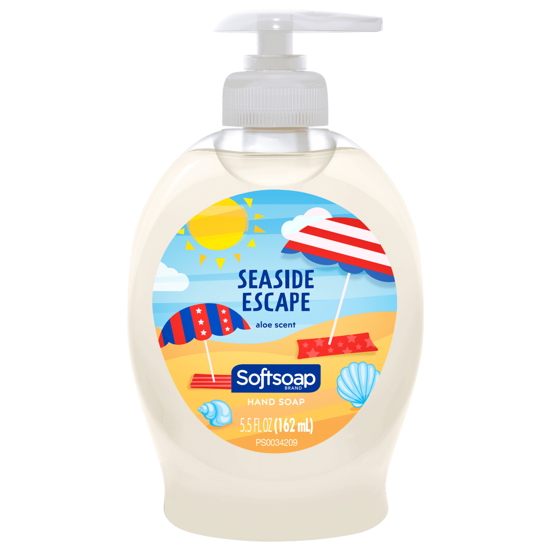 Softsoap Summer Hand Soap, Aloe Scent, 5.5 Oz