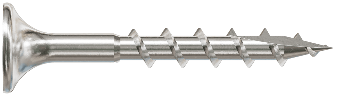 Simpson Strong-Tie S06125D100 Bugle-Head Wood Screw, Square Drive — #6 x 1-1/4 in. #2 Square, Type 305 (100-Qty) (Pack of 20)