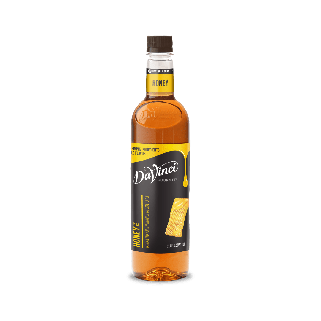 DaVinci Gourmet Honey Syrup, Plastic Bottle, 4x750mL