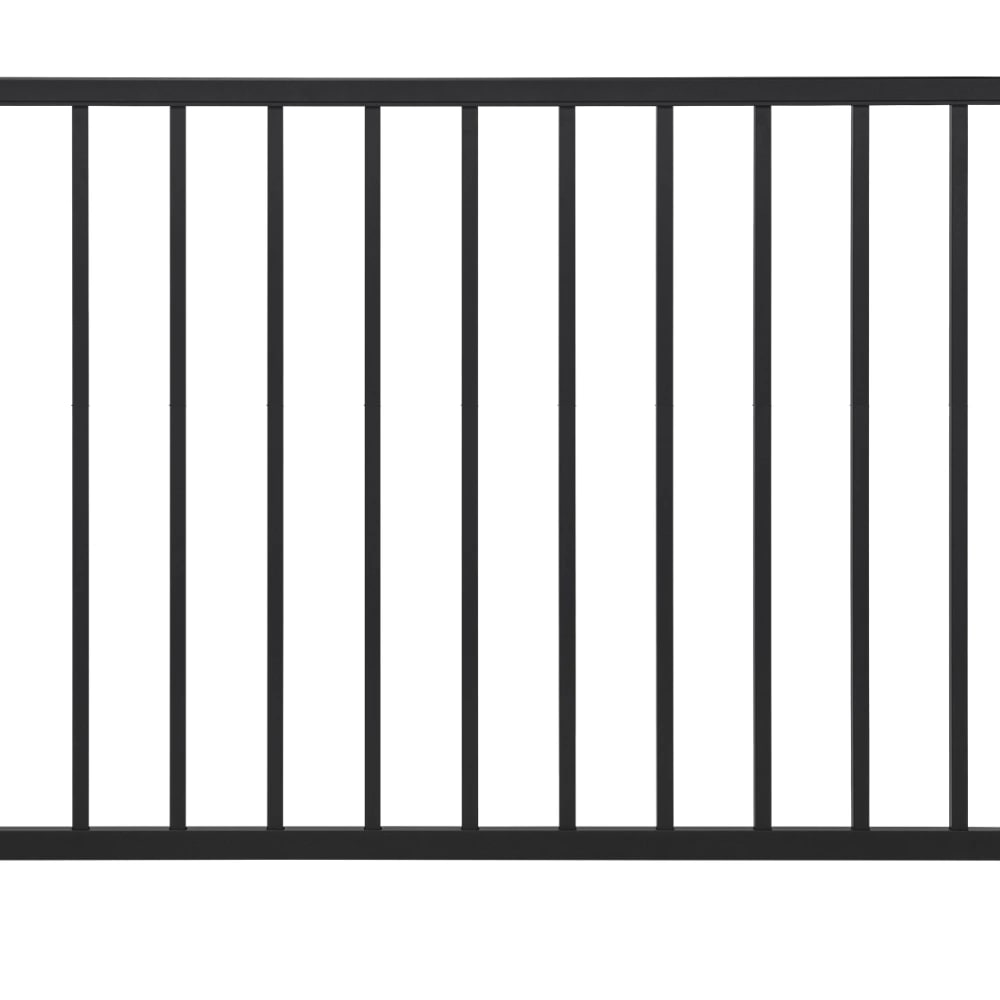 6-ft x 42-in Trex® Select™ Aluminum Railing Horizontal Panel in Charcoal Black