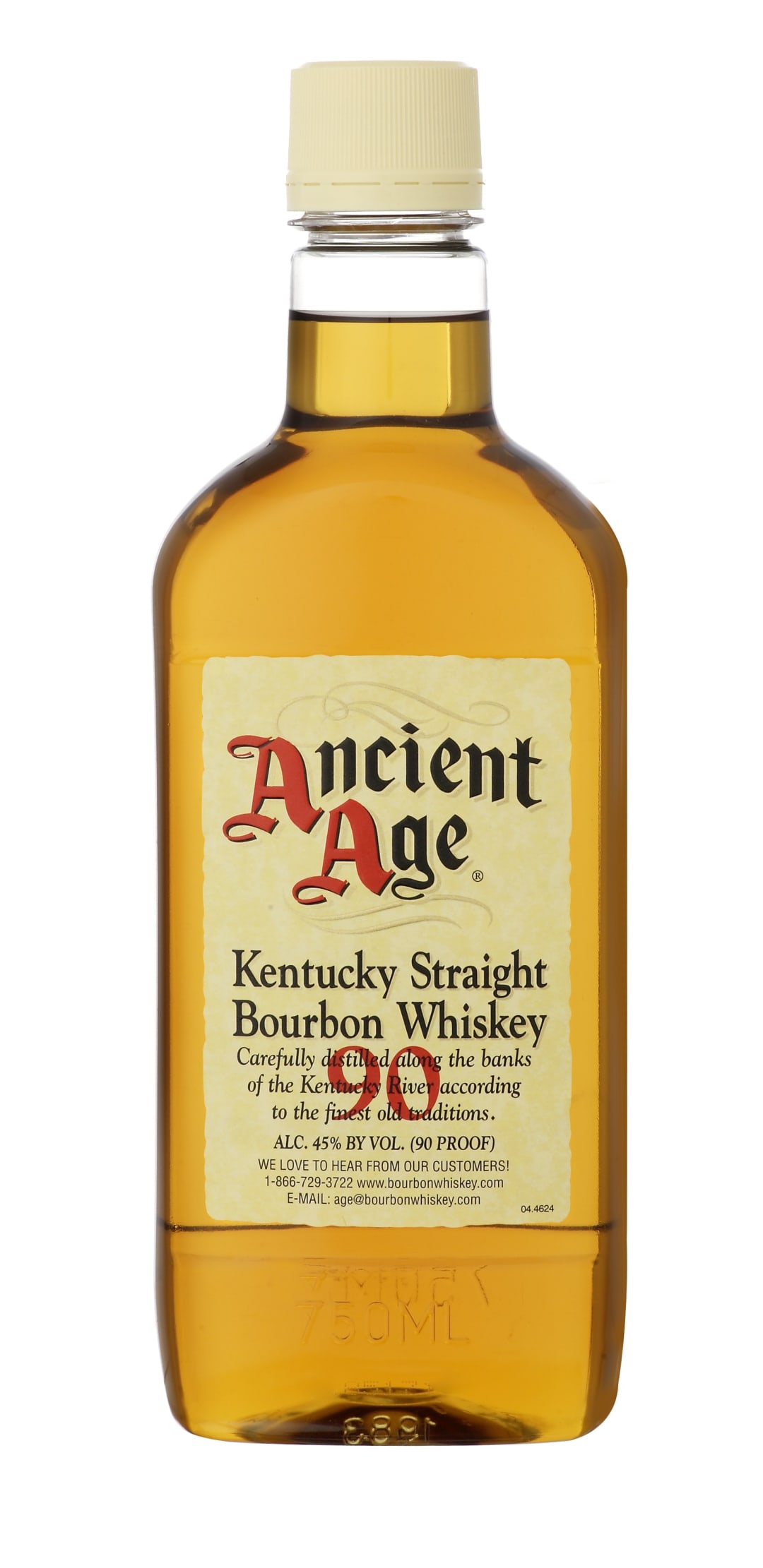 Ancient Age KY Straight Bourbon Whiskey Traveler 750ml Pltc Btle 90 Proof