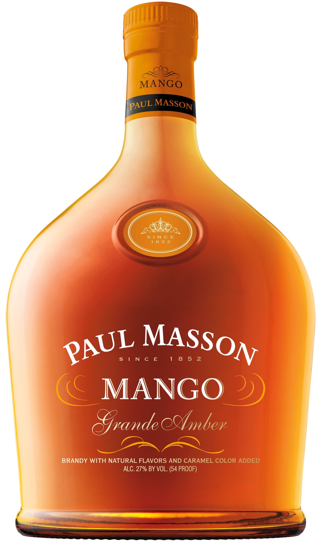 Paul Masson Mango Brandy 750ml 54 Proof