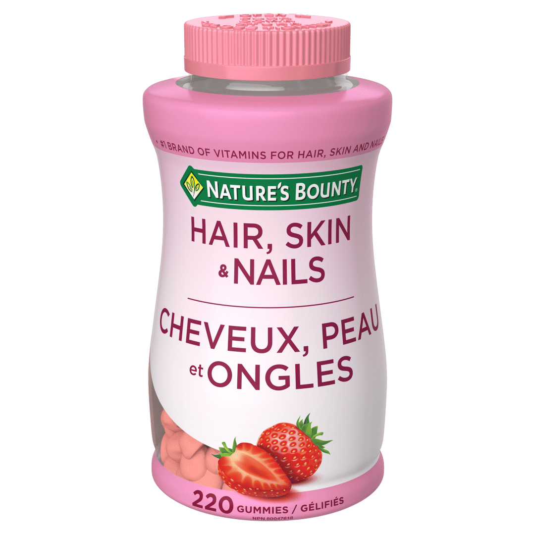 NBBL Hair Nail Gummy 12X220ct CSTC CA