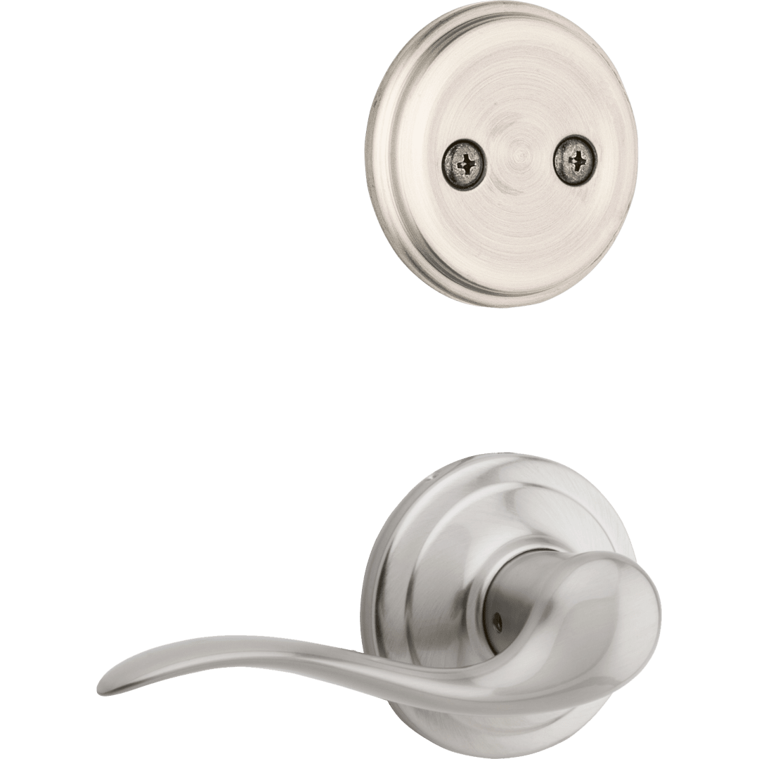 Tustin Interior Pack with Interior Lever in Satin Nickel