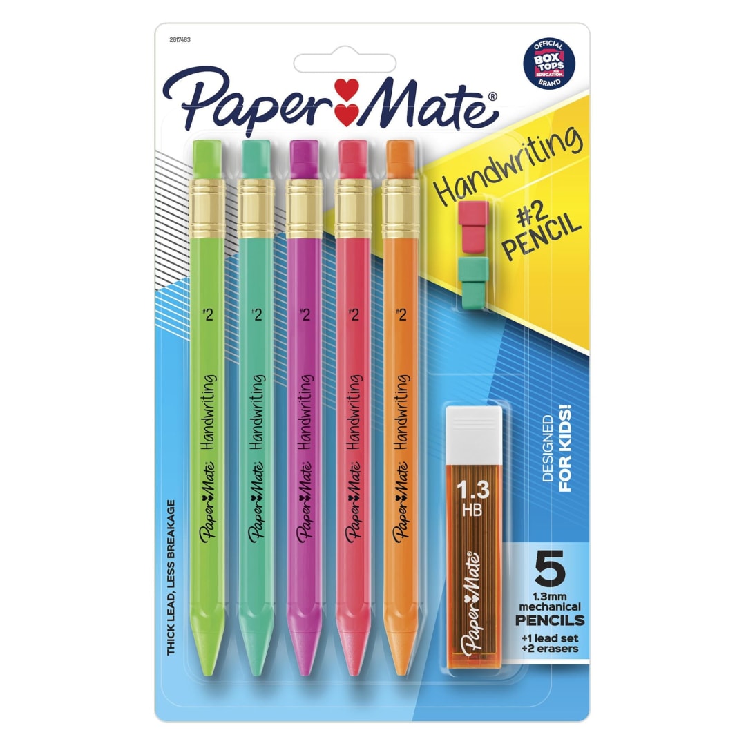 Paper Mate® Handwriting Triangular Mechanical Pencil Set
