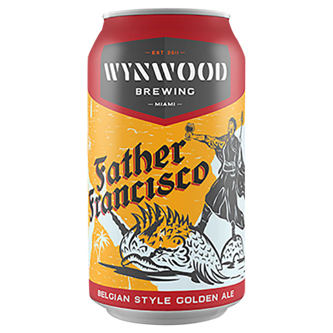 Wynwood Brewing Father Francisco Belgian Style Golden Ale, 12 fl. oz. Can