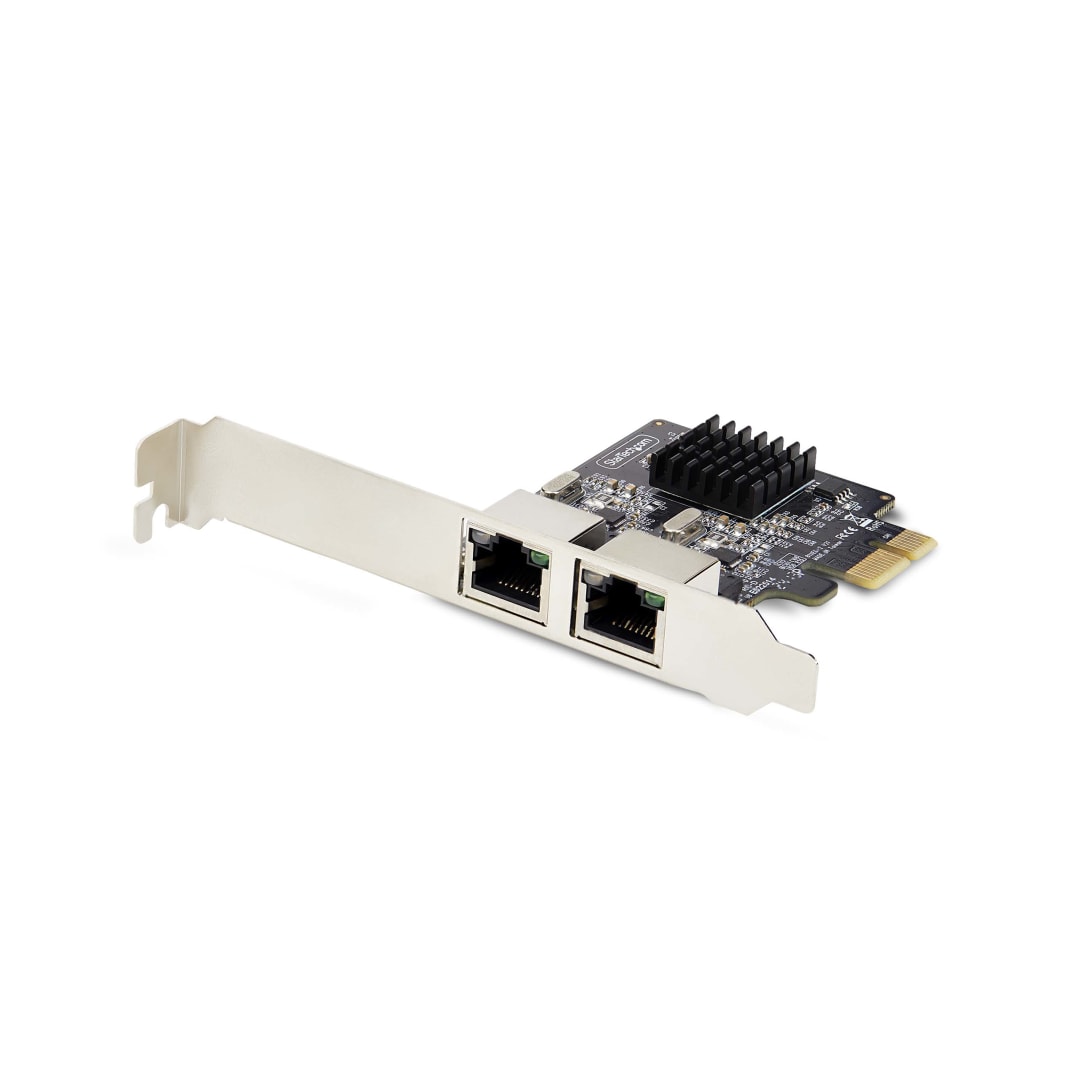 2-Port PCIe Gigabit Ethernet Network Card - Realtek, TAA