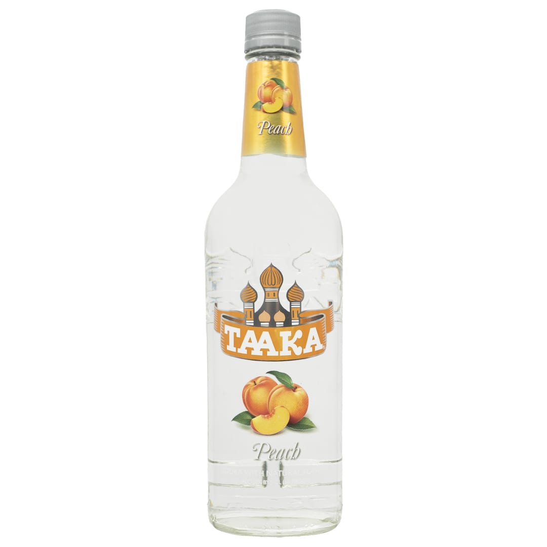 Taaka Peach Vodka 750ml 60 Proof