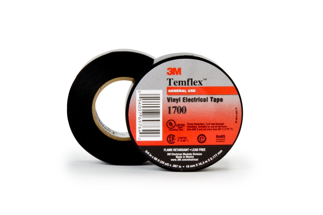 3M™ Temflex™ 1300e PVC Elektrik Bandı Yeşil 18 mm x 9,15 m