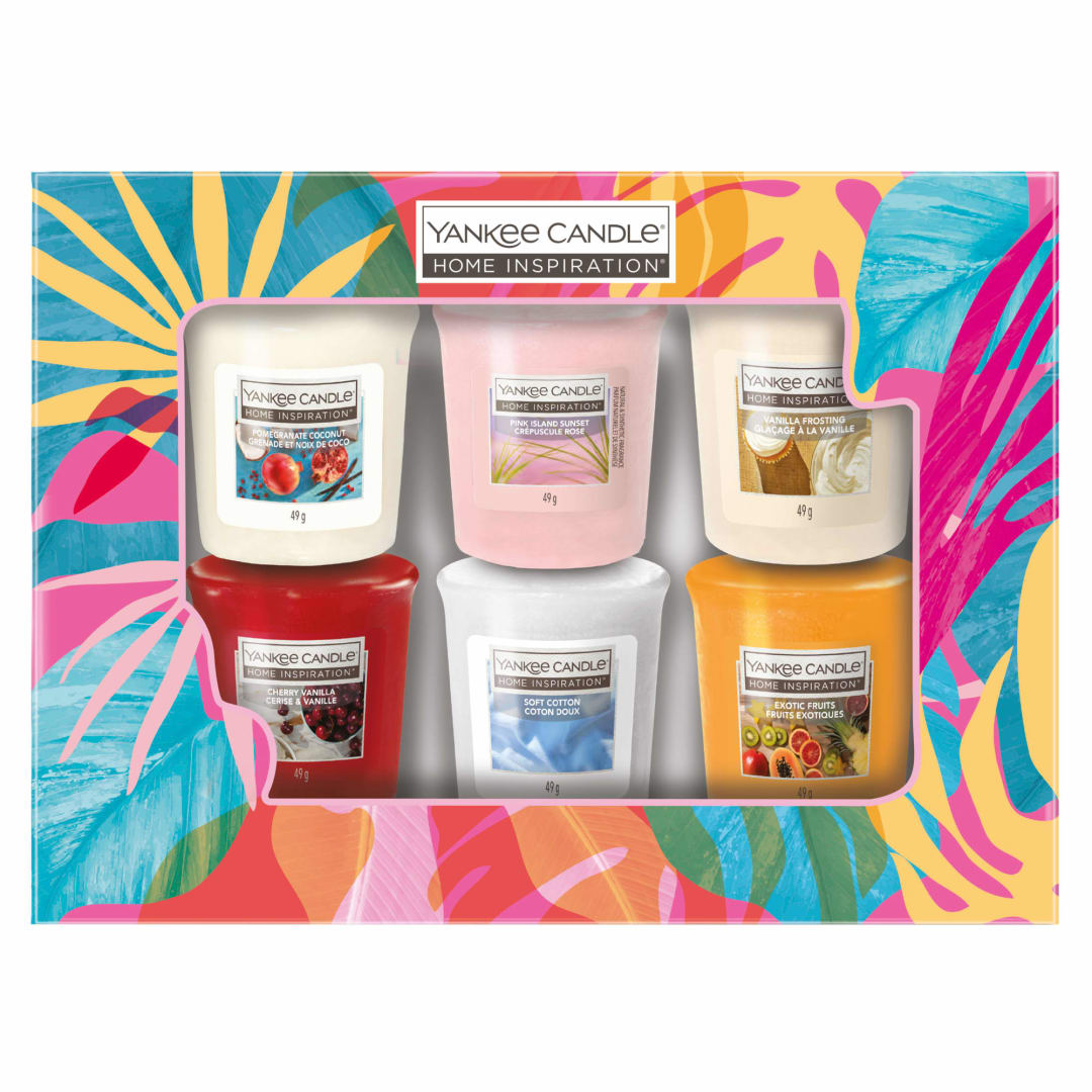 Yankee Candle® Home Inspiration Candle Gift Set | 6 Scented Votive Candles | Perfect Gifts for Women