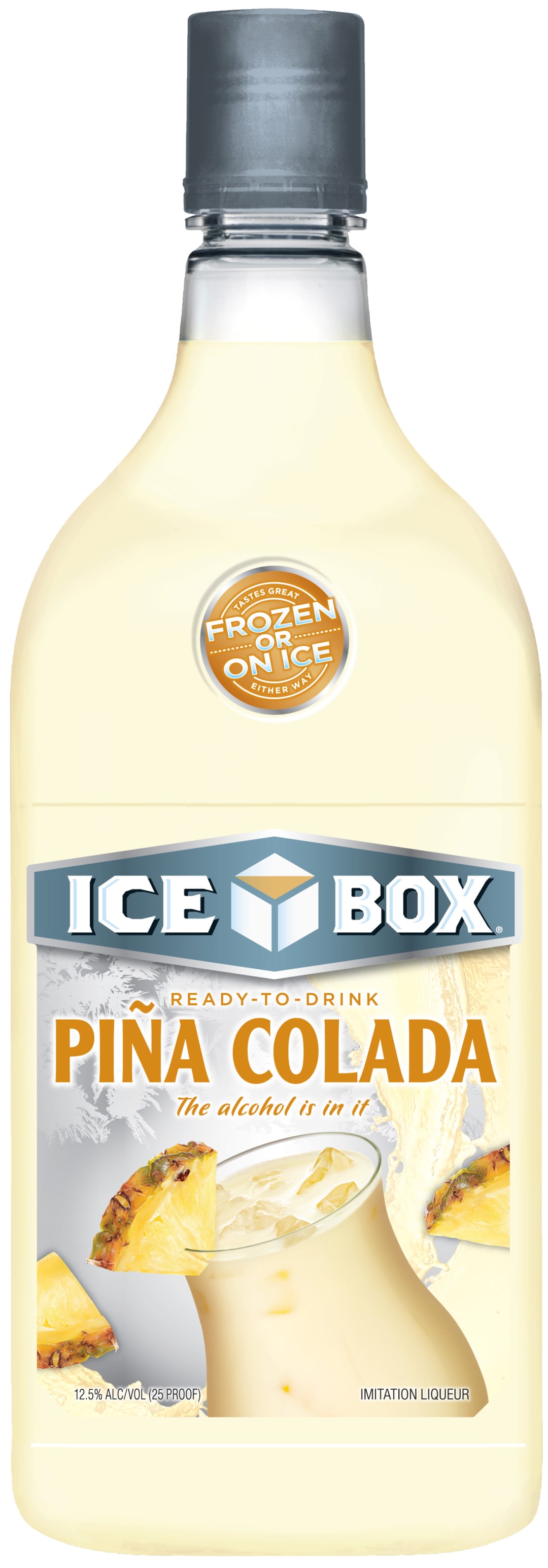 Ice Box Ready-To-Drink Pina Colada Cockatil 1.75l 25 Proof