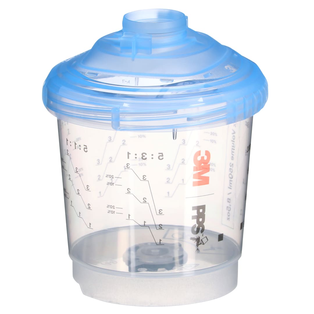 3M™ PPS™ Serie 2.0 Hartbecher Lackverarbeitungssystem Kit, Mini, 250 ml, 200 µm, 26261