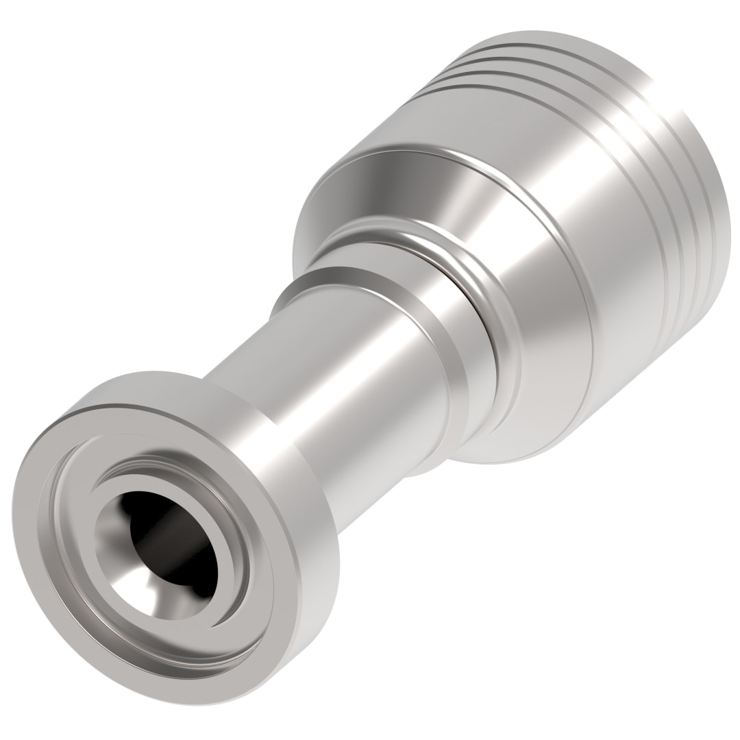 Aeroquip 1/2 Cd62 Flange X 1/2 Hydraulic Hose Fitting 4w