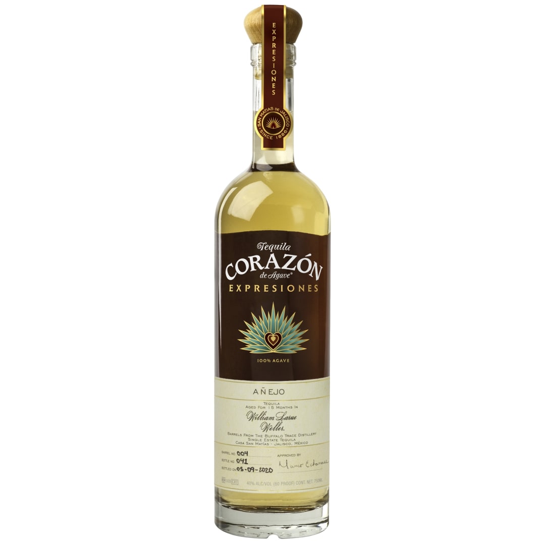 Expresiones del Corazon William Larue Weller Anejo Tequila 750ml 80 Proof