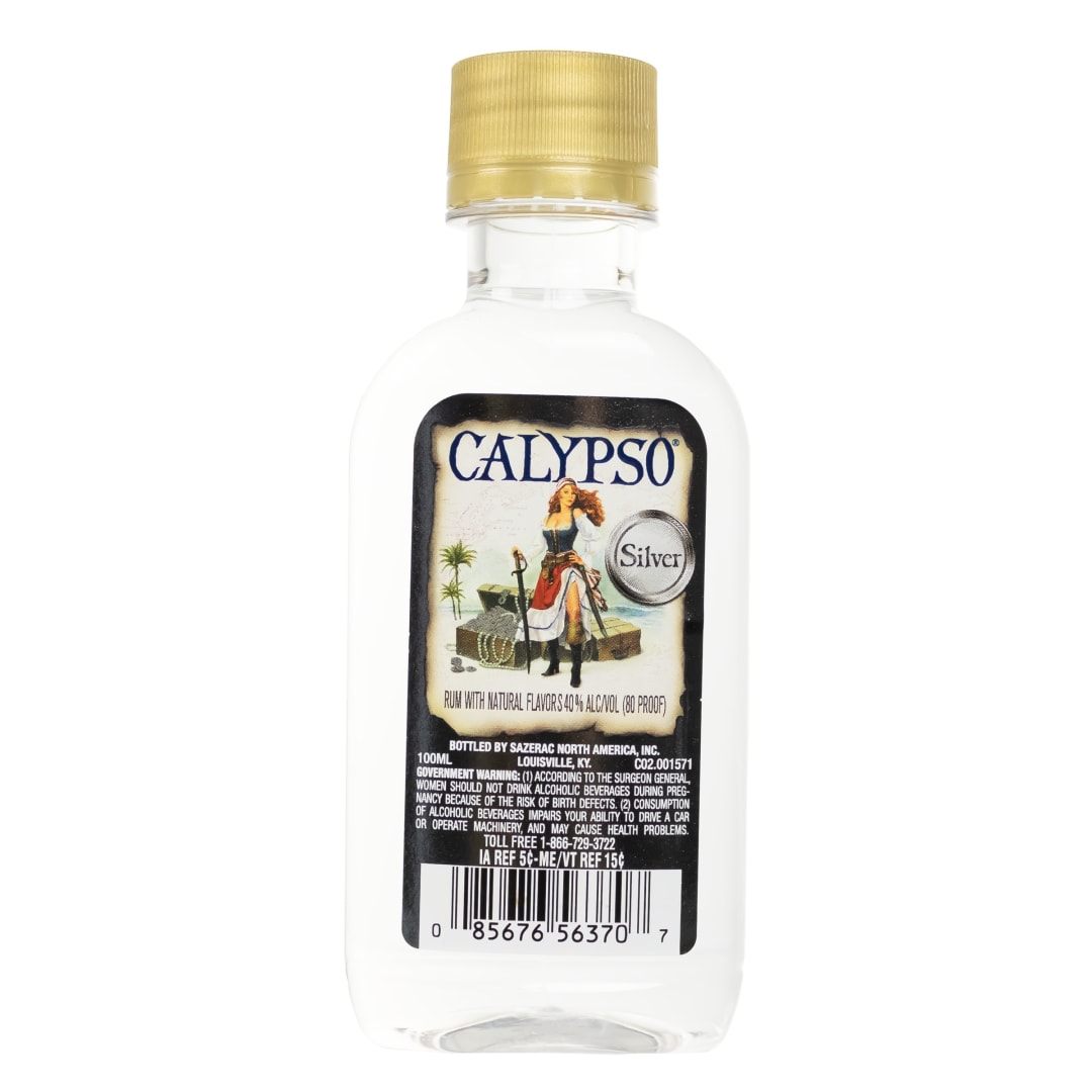 Calypso Silver Rum 100ml 80 Proof