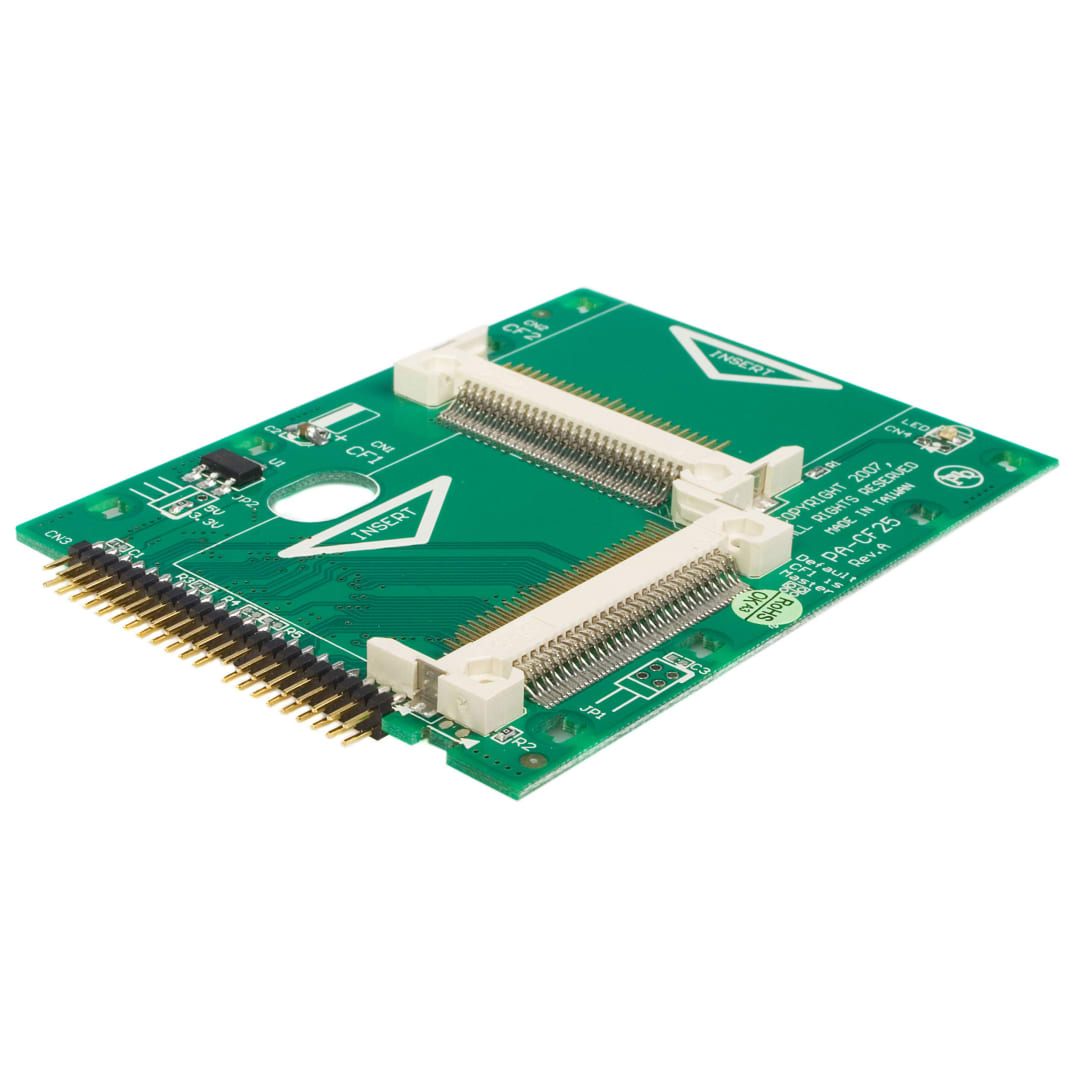 2.5" IDE to Dual Compact Flash (CF) Adapter