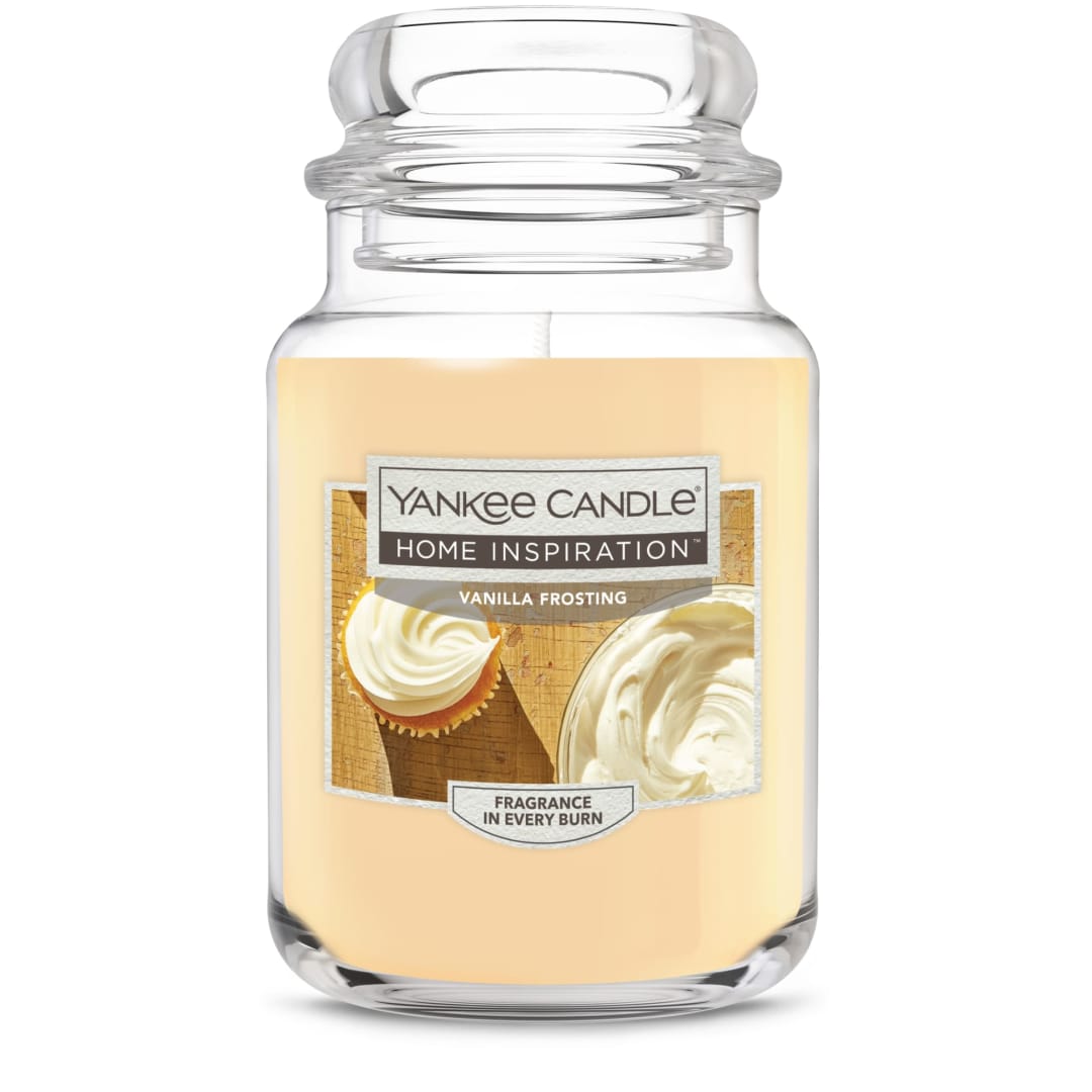Yankee Candle Home Inspiration Vanilla Frosting Large Jar Candle