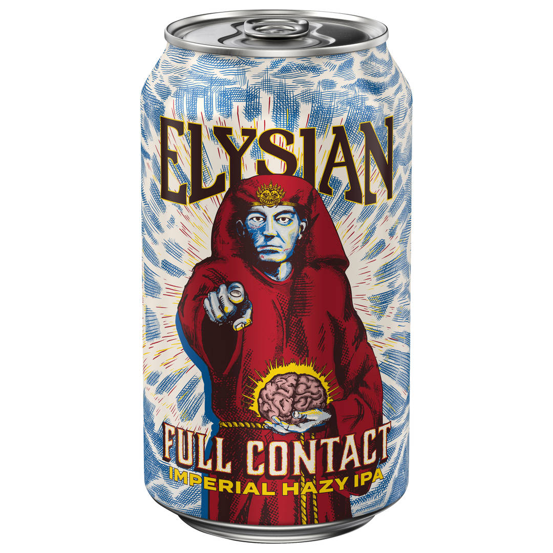 Elysian Full Contact IPA 12 oz Single CAN 8_8ABV - Plain Aluminum - Standard Gloss - Craft Direct