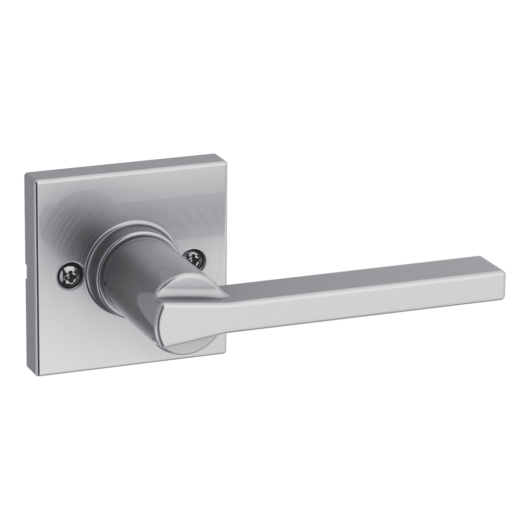 Casey Half - Dummy Door Lever in Satin Chrome