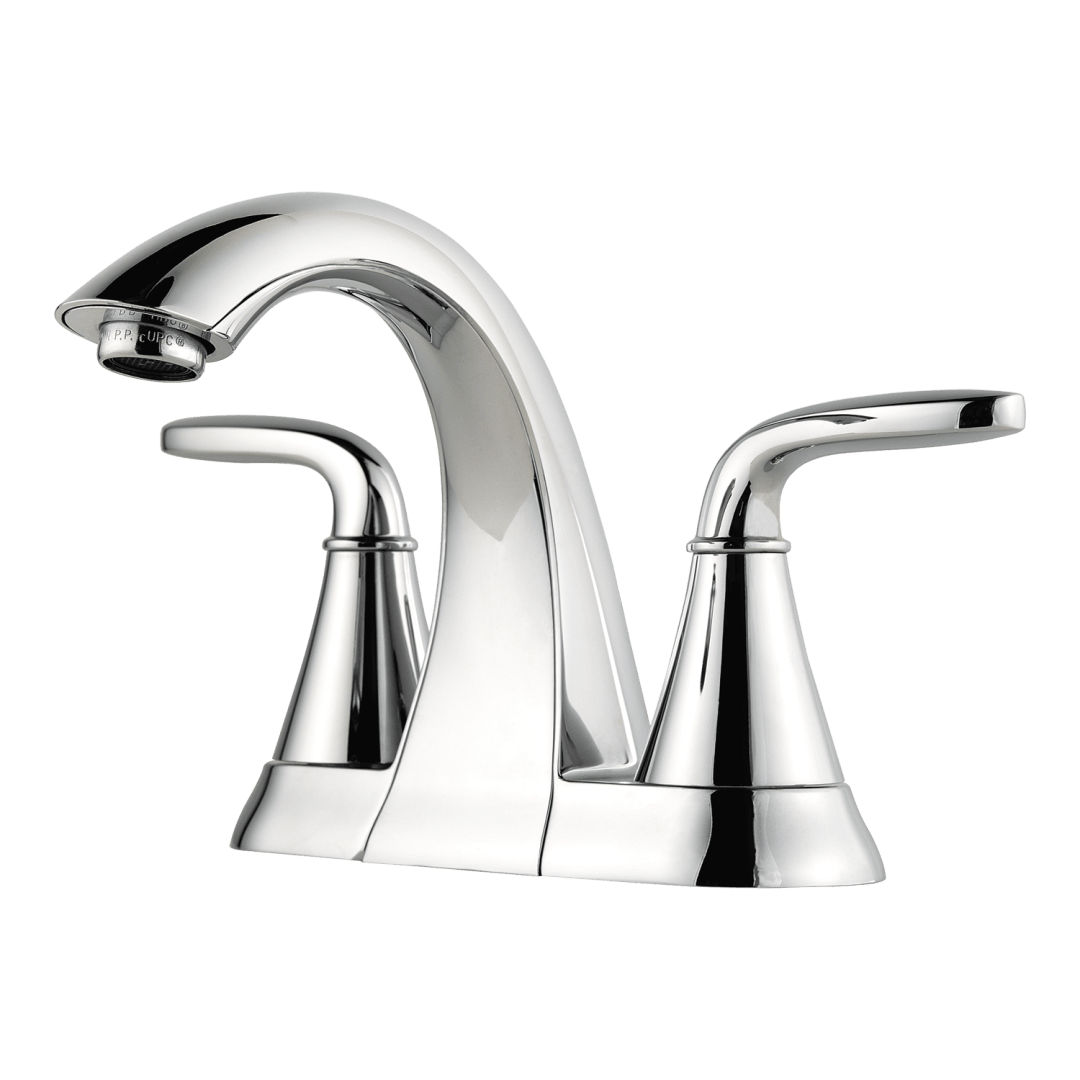 Pasadena 2-Handle 4" Centerset Bathroom Faucet in Polished Chrome