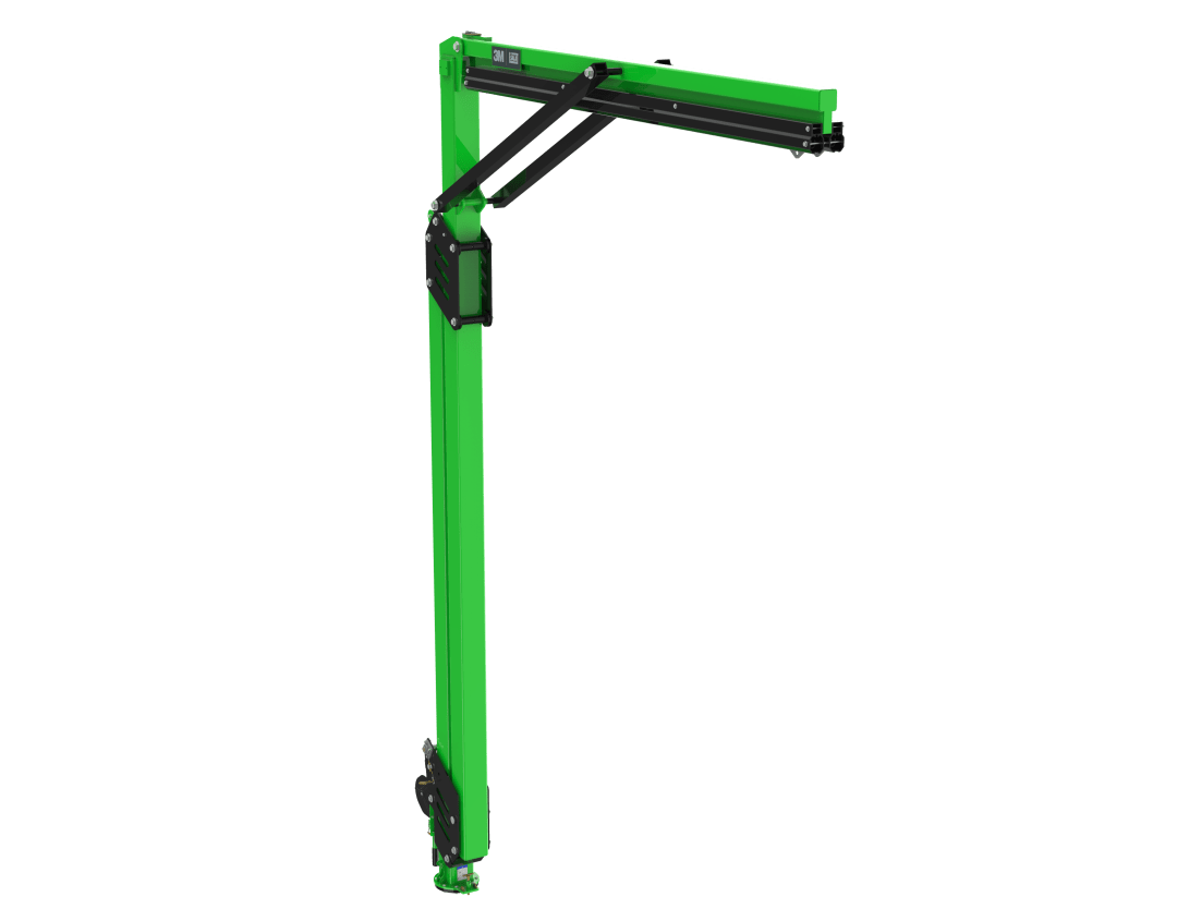 3M™ DBI-SALA® FlexiGuard™ M200 Mast mit frei verstellbarer Höheneinstellung, 2 Anwender, 6–9,1 m Höhe, 3,7 m Ausladung/Reichweite, 8530898