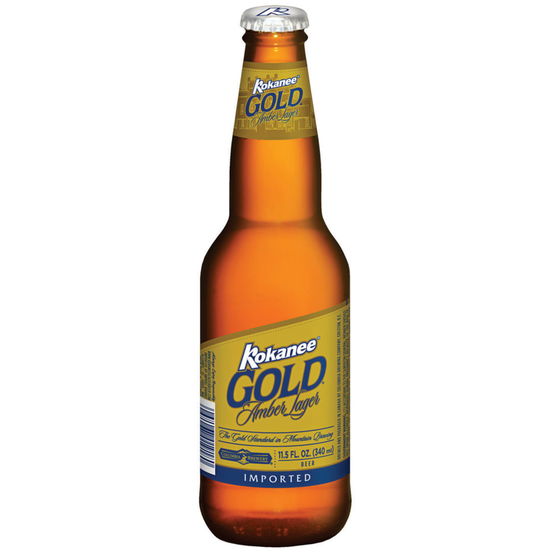 Kokanee® Gold Amber Lager, 12 fl. oz. Bottle