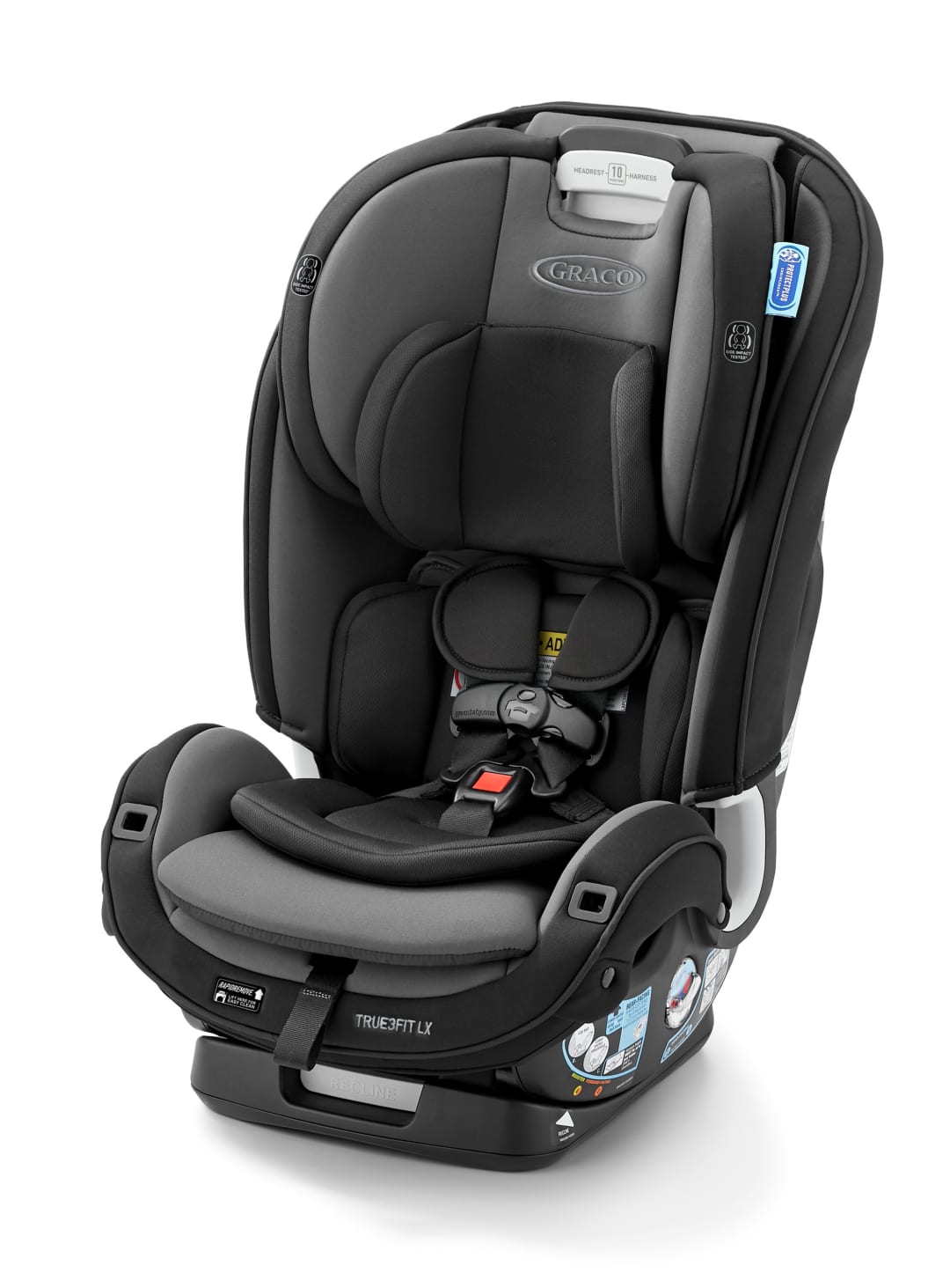 Graco® True3Fit LX 3-in-1 Car Seat ft. Anti-Rebound Bar, Gotham