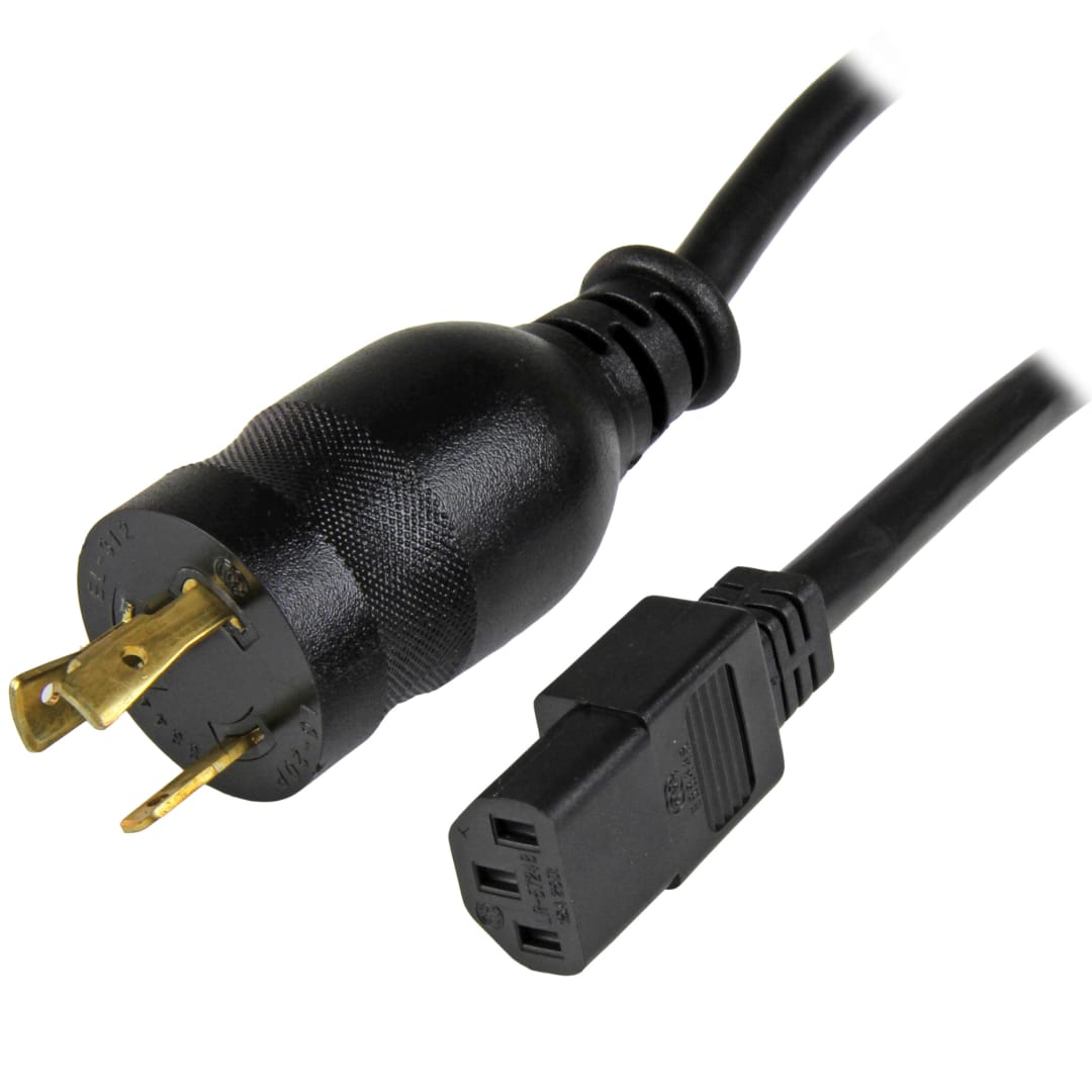 6 ft NEMA L6-20 to C13 Power Cable