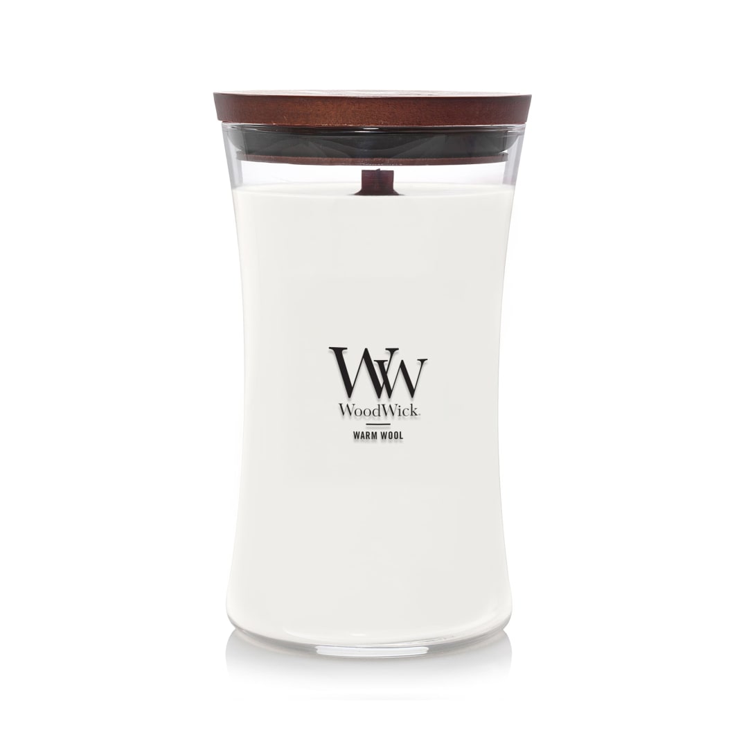 WoodWick® Warm Wool Large Hourglass Candle