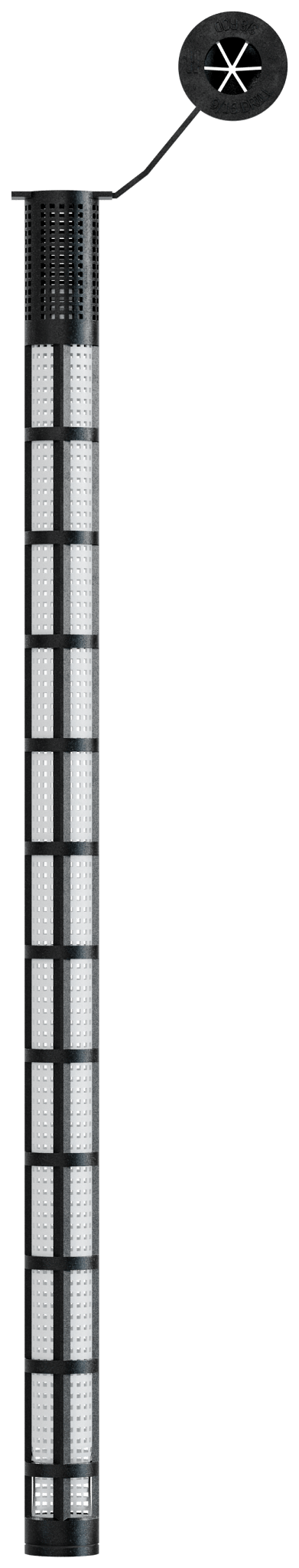 Simpson Strong-Tie AWS3710P Opti-Mesh 10 in. Acrylic Adhesive Plastic Screen Tube for 3/8 in. Rod for AT-XP