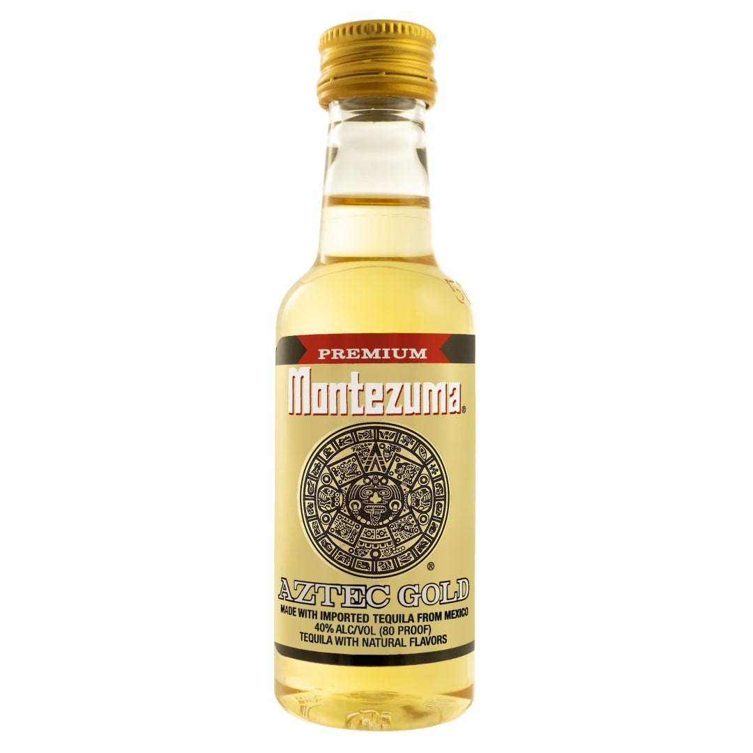 Montezuma Aztec Gold Tequila 50ml 80 Proof