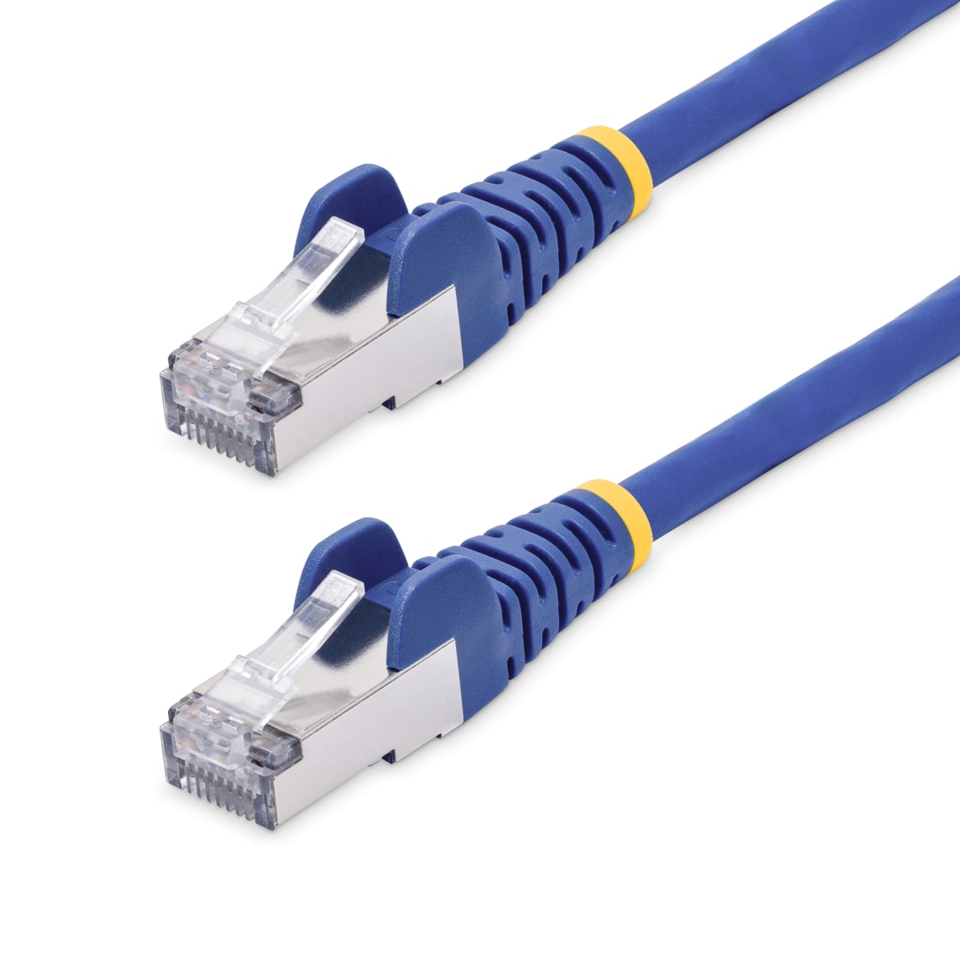 1ft Blue CAT8 S FTP Snagless Patch cable LSZH