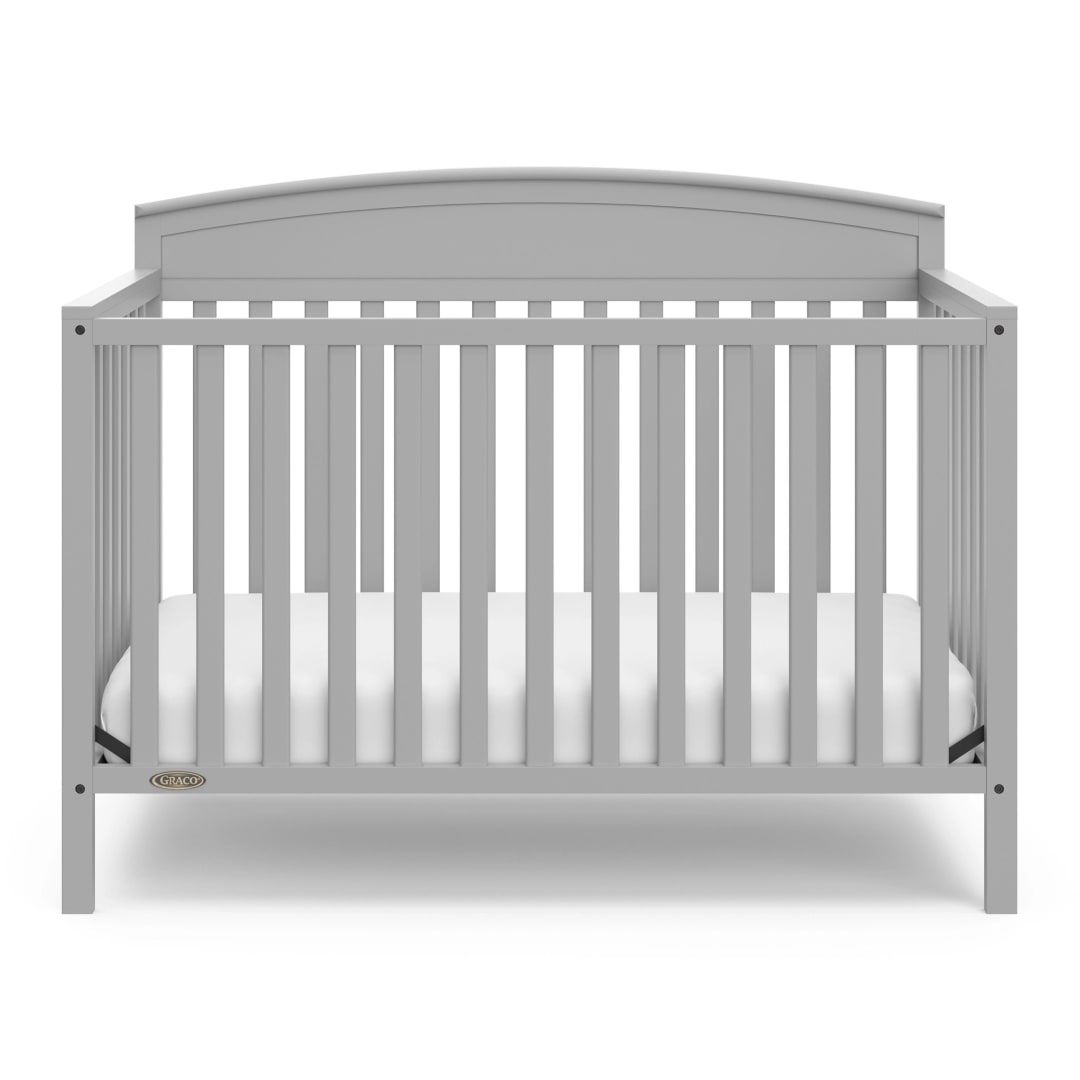 CRIB BENTON 5IN1 CONV PEBBL GRAY_AB00PBG
