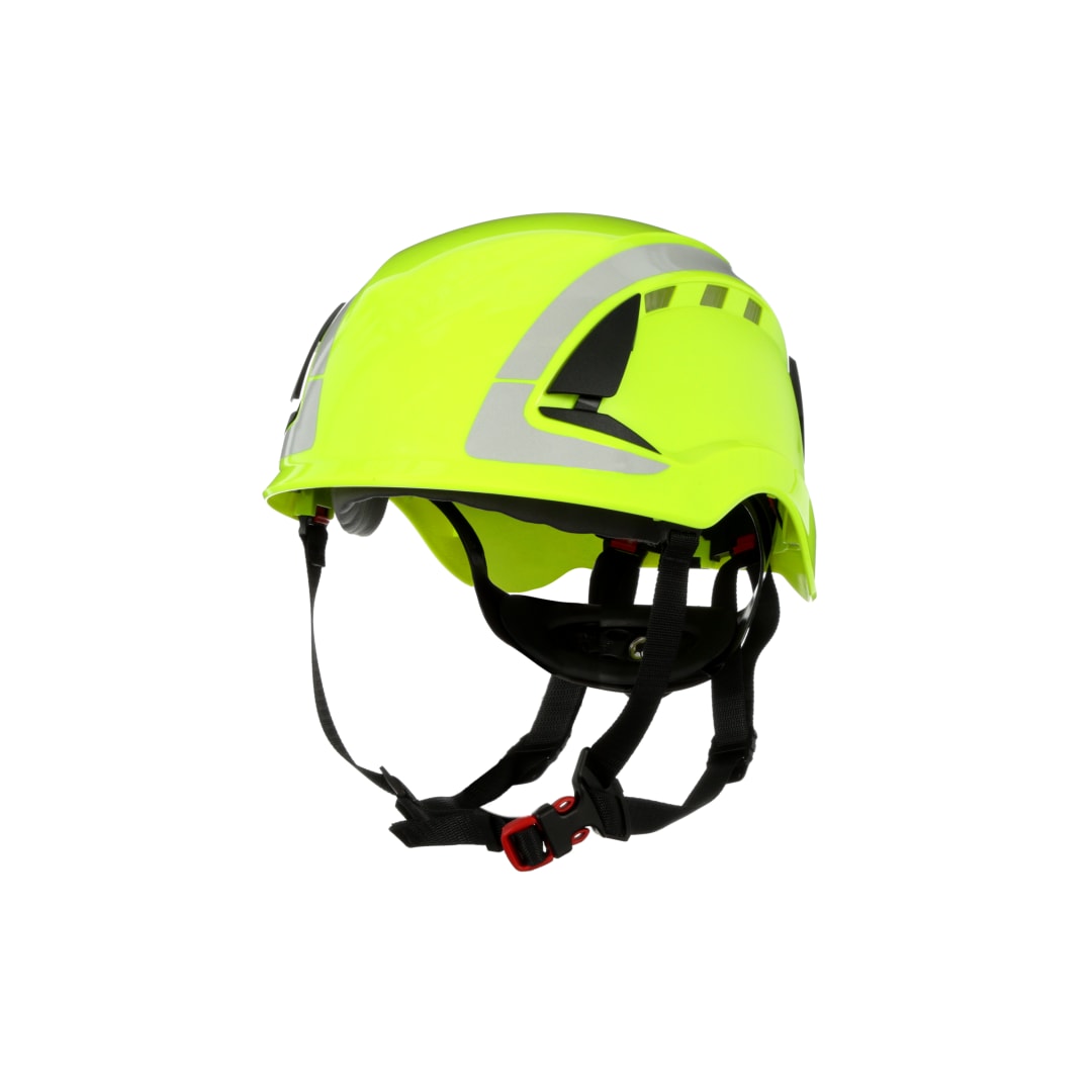 3M™ SecureFit™ X5000 Güvenlik Bareti, Havalandırmalı, reflektifli, CE, Hi-Viz Yeşil, X5014VCE