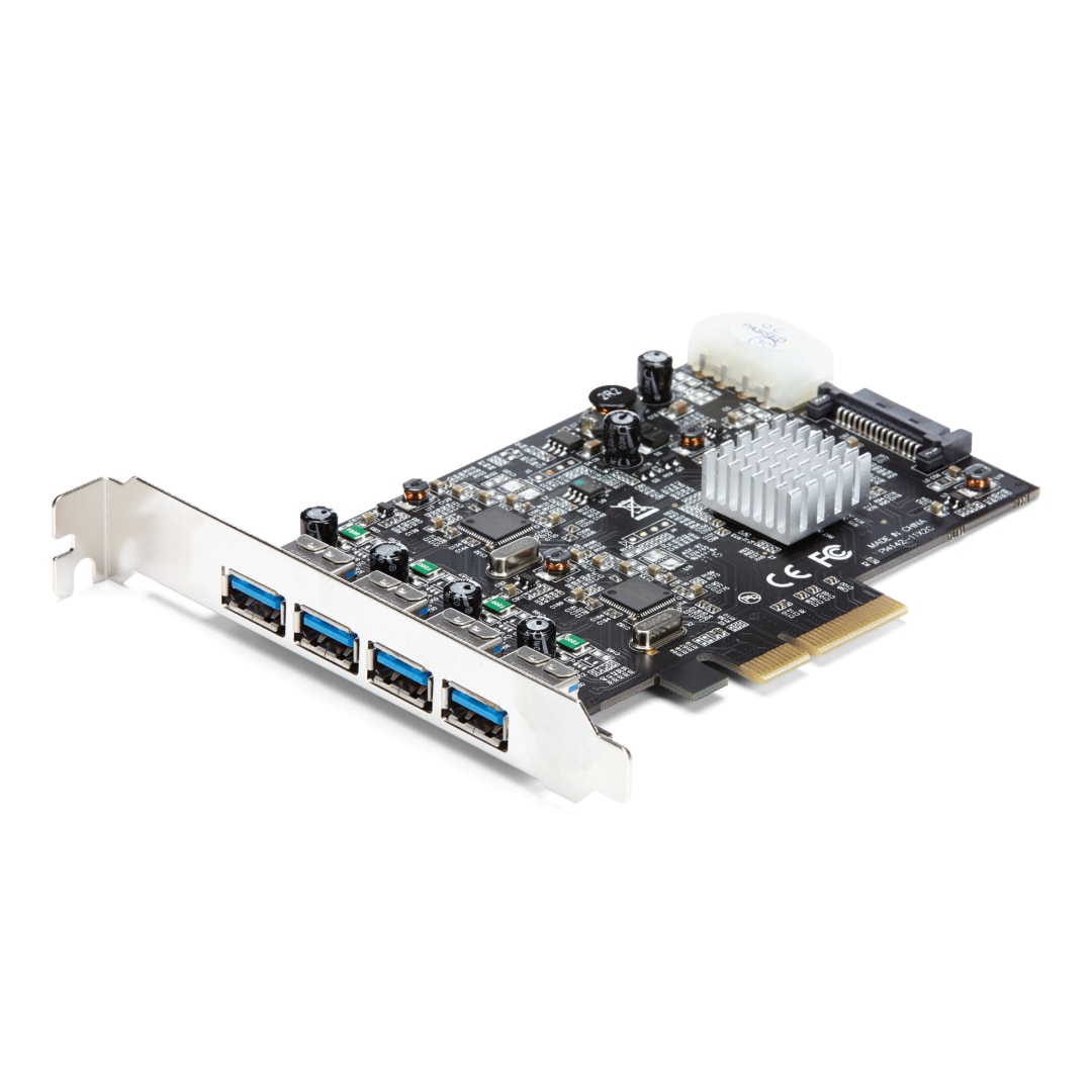 4Port USB 3.1 PCI-E Card w/ 2 Dedicated Channels