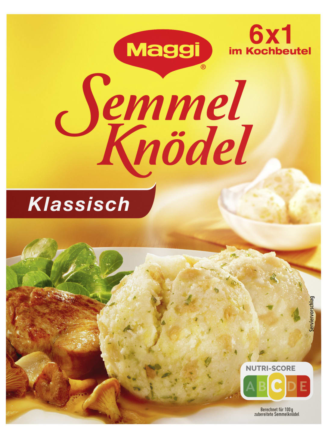 MAGGI Semmelknödel im Kochbeutel 200g