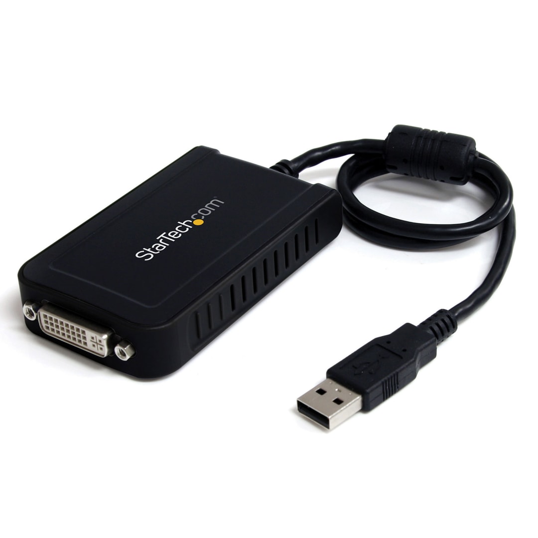 USB DVI Multi Monitor External Video Adapter