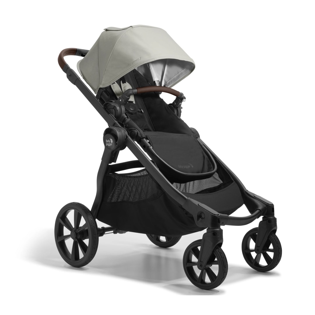 Baby Jogger® City Select 2 Stroller, Eco Collection, Frosted Ivory
