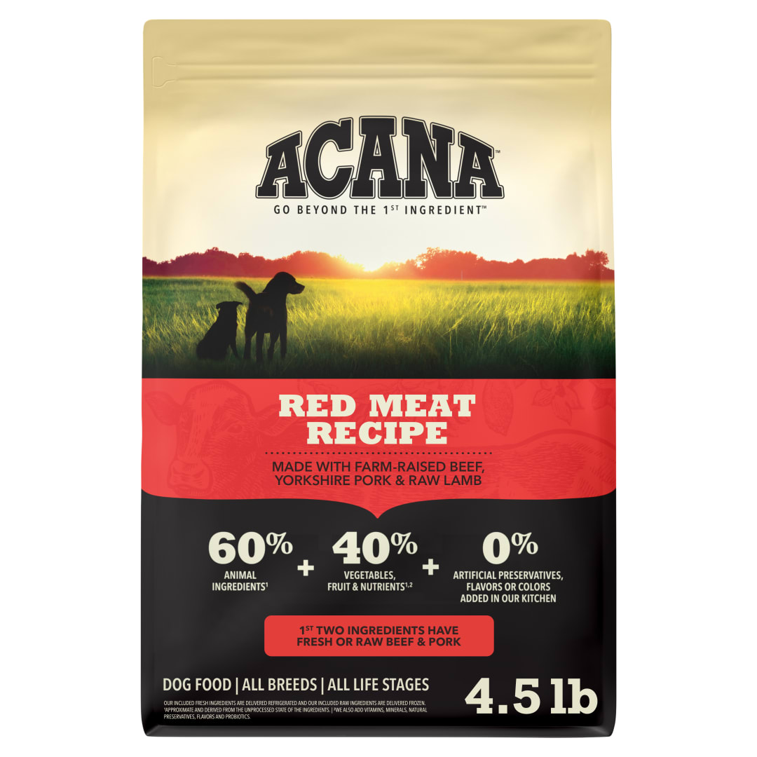 ACANA Grain Free Dry Dog Food Red Meat Recipe