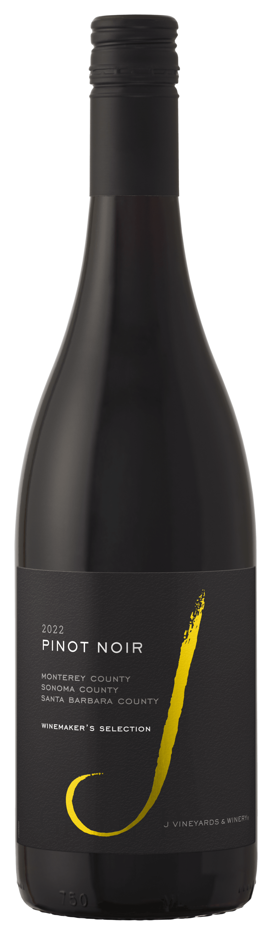 J Vineyards California Pinot Noir Black Red Wine 750ml